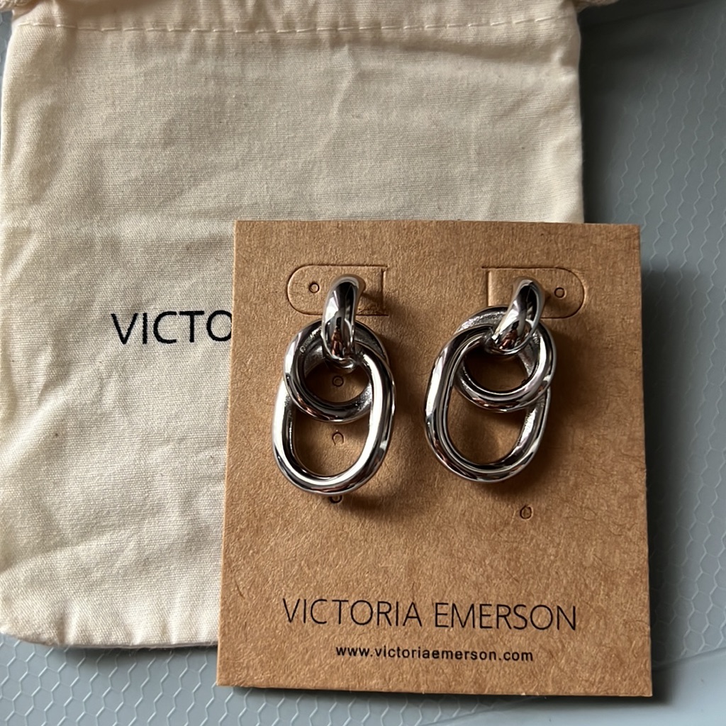 Victoria Emerson Rodeo Earrings - Silver